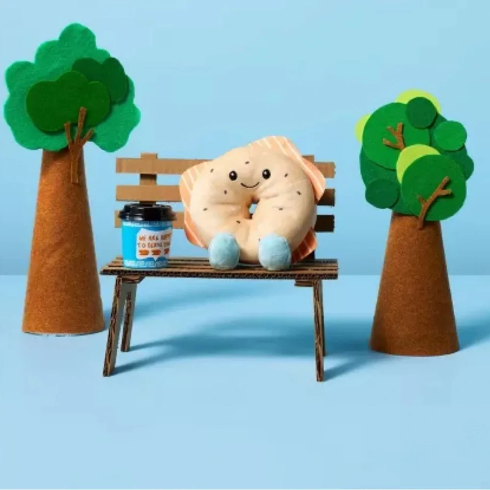 6'' Bagel and Lox Plush - Gigglescape